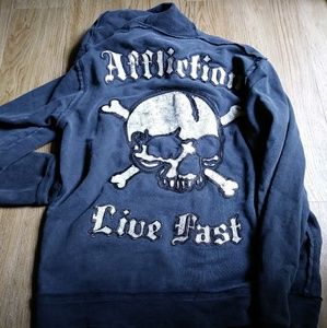 *Rare* Affliction Live Fast hoodie
